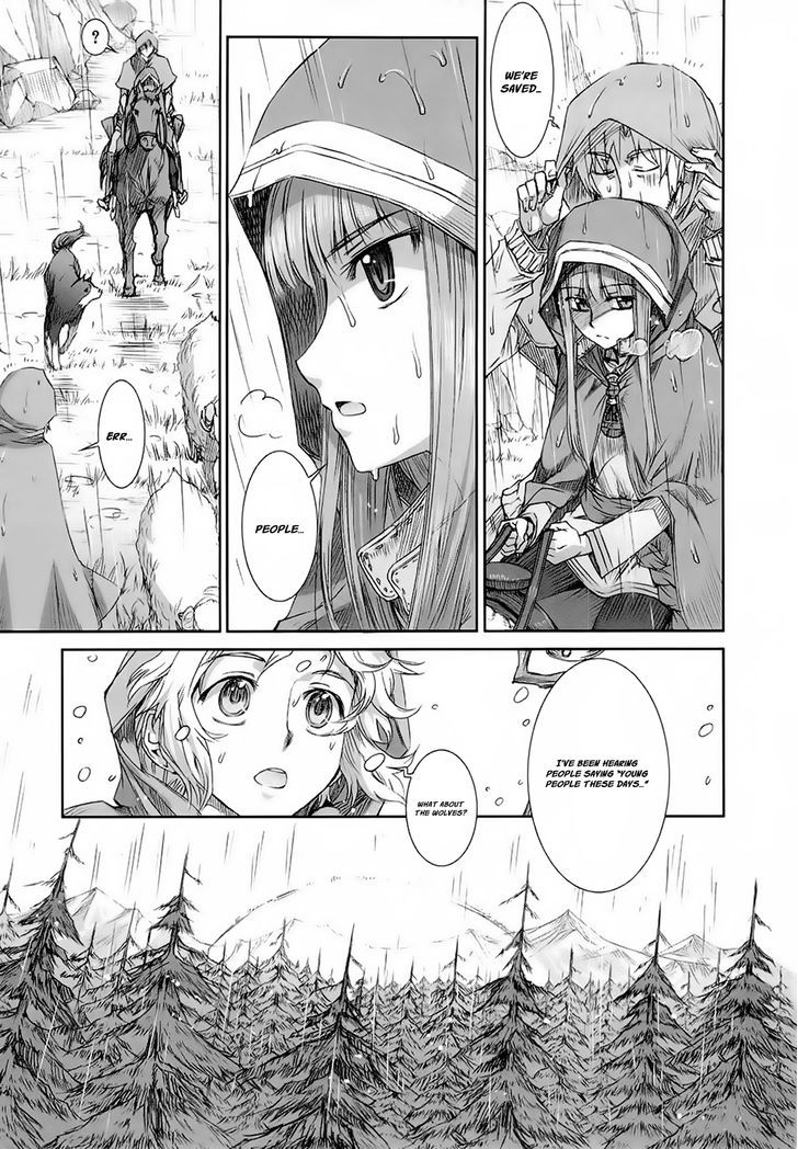 Read Ookami to Koushinryou Manga Online