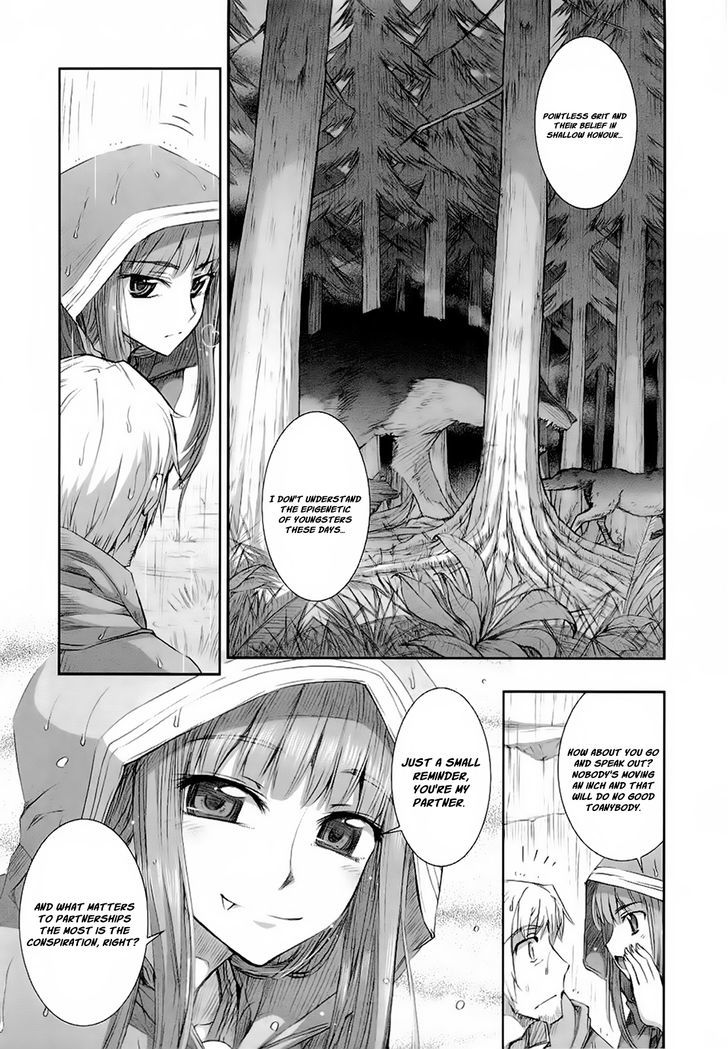 Read Ookami to Koushinryou Manga Online