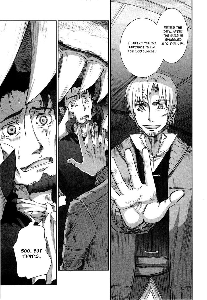 Read Ookami to Koushinryou Manga Online