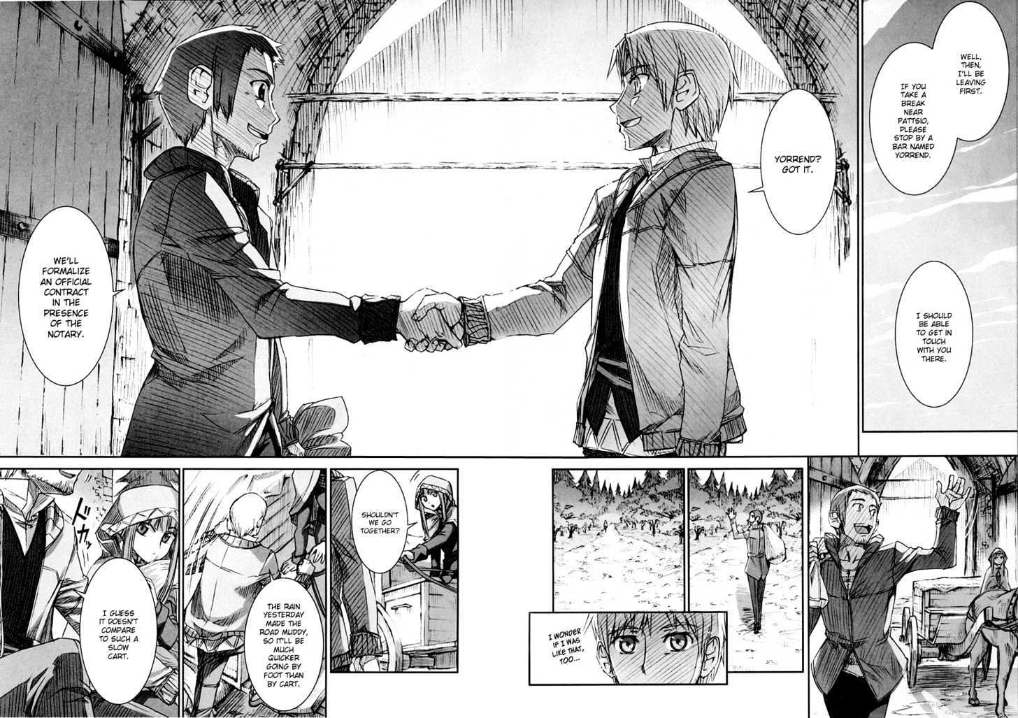 Read Ookami to Koushinryou Manga Online