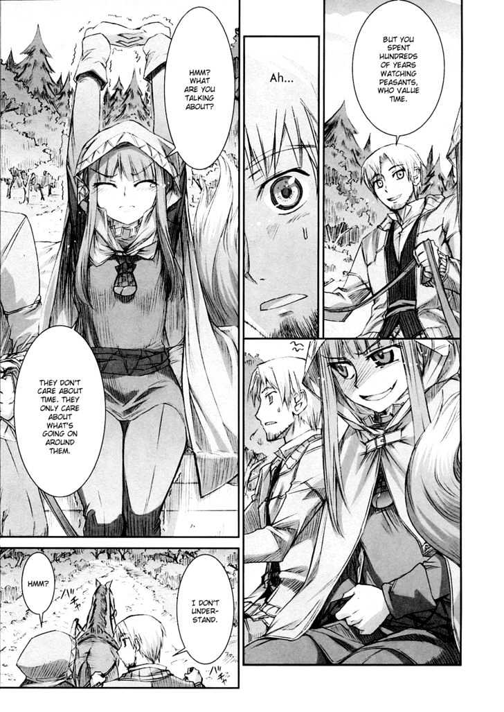 Read Ookami to Koushinryou Manga Online