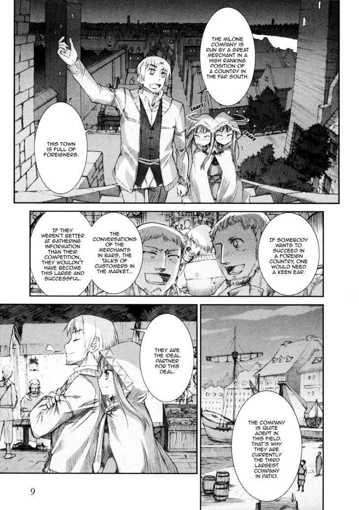Read Ookami to Koushinryou Manga Online