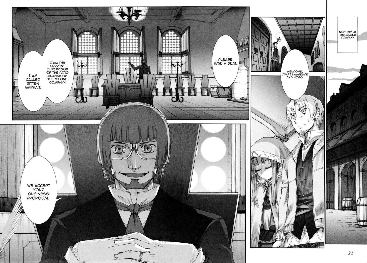 Read Ookami to Koushinryou Manga Online