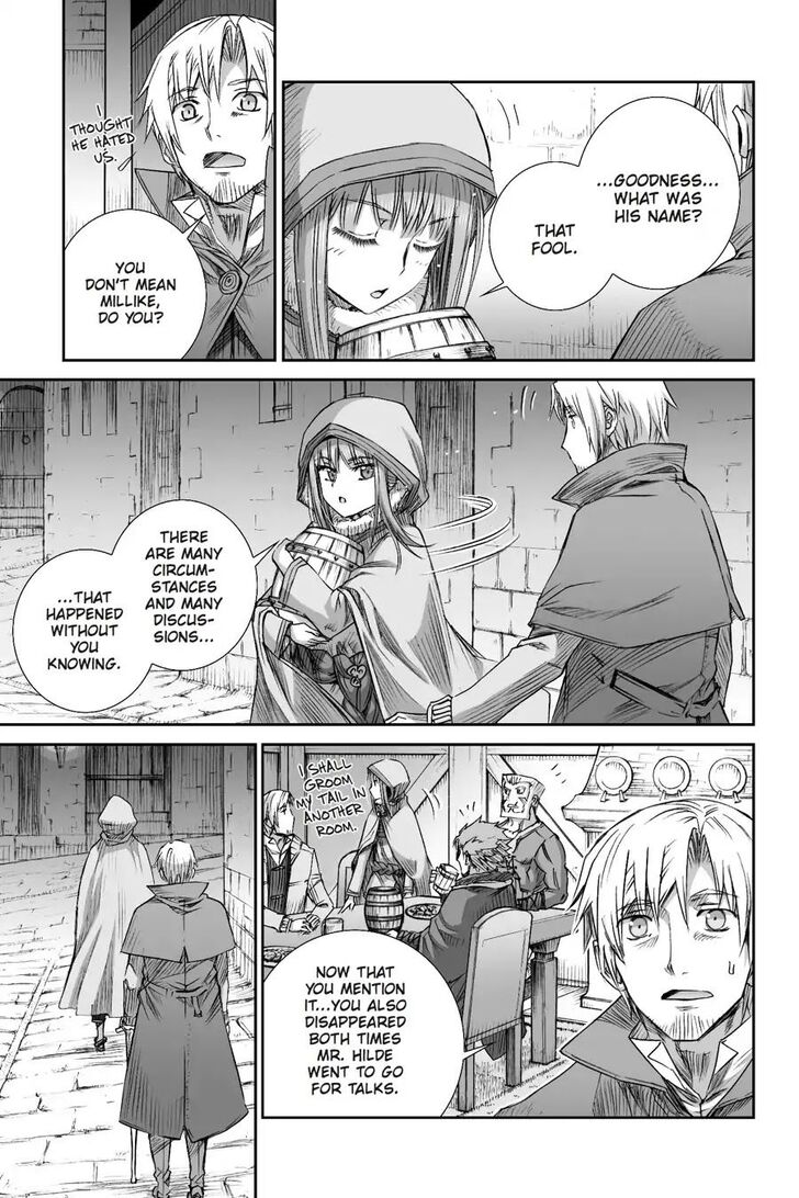 Read Ookami to Koushinryou Manga Online