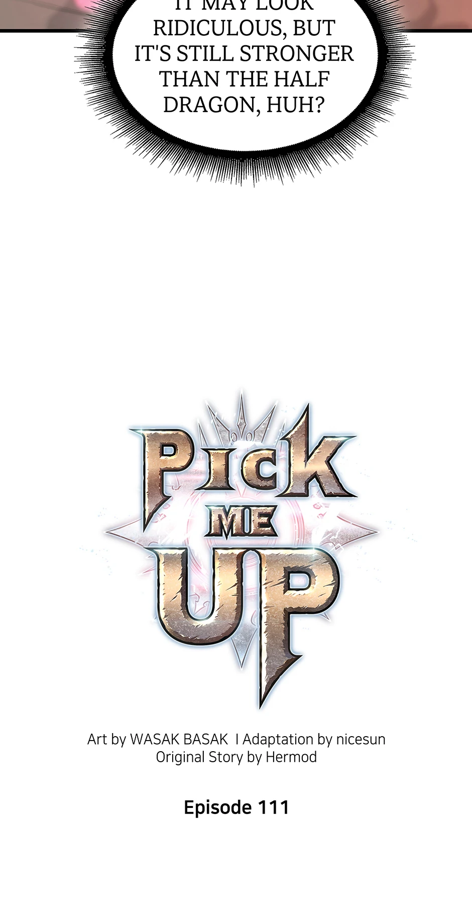 Read Pick Me Up Manga Online
