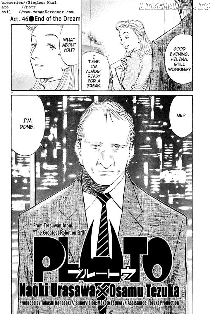 Read Pluto - Manga Manga Online