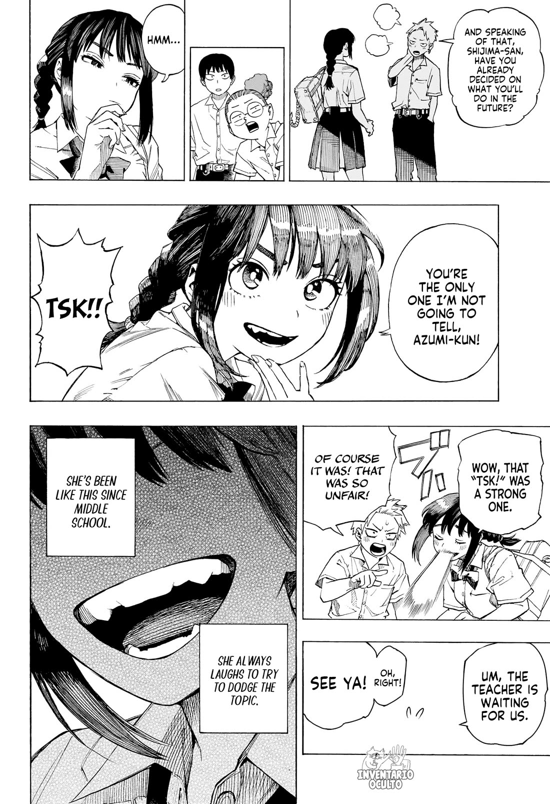 Read Quit Laughing, Shijima Manga Online