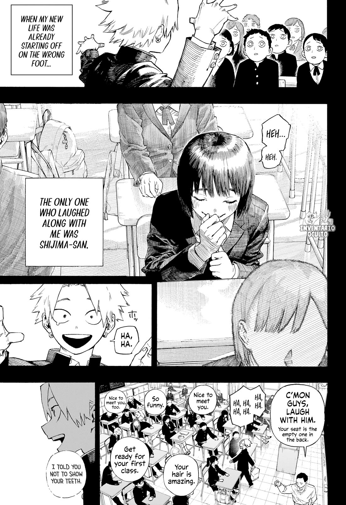 Read Quit Laughing, Shijima Manga Online