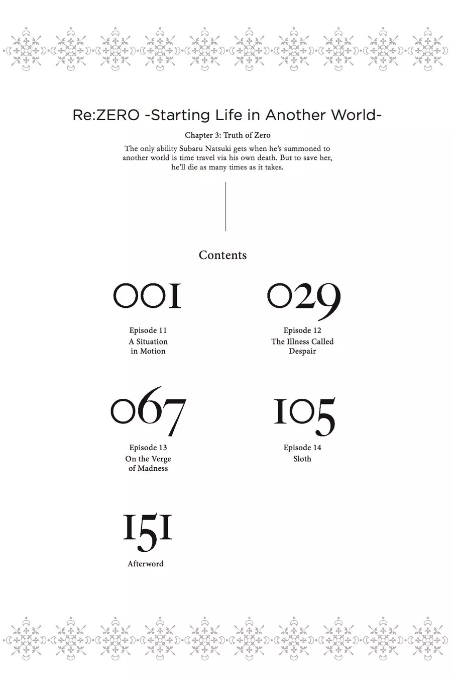 Read Re_ZERO -Starting Life in Another World (EN) Manga Online