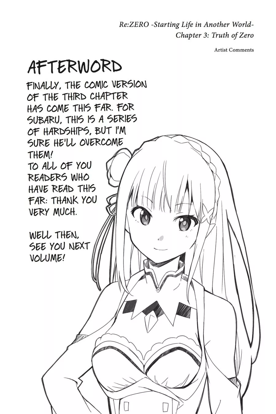 Read Re_ZERO -Starting Life in Another World (EN) Manga Online