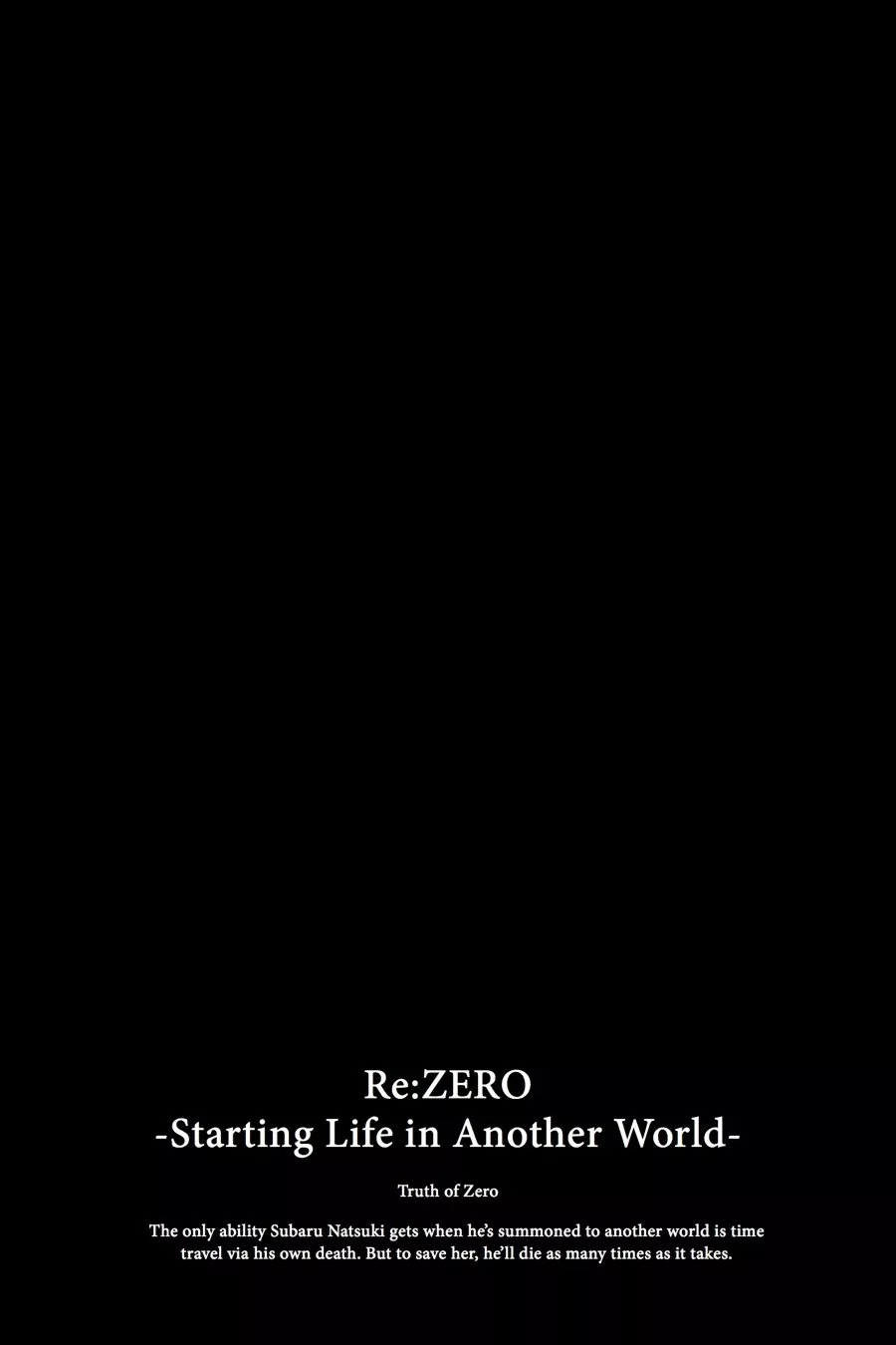 Read Re_ZERO -Starting Life in Another World (EN) Manga Online