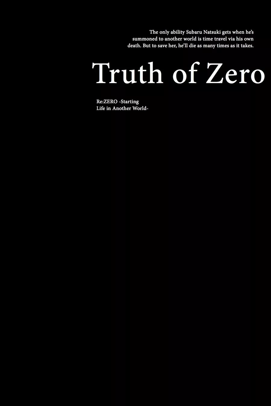 Read Re_ZERO -Starting Life in Another World (EN) Manga Online