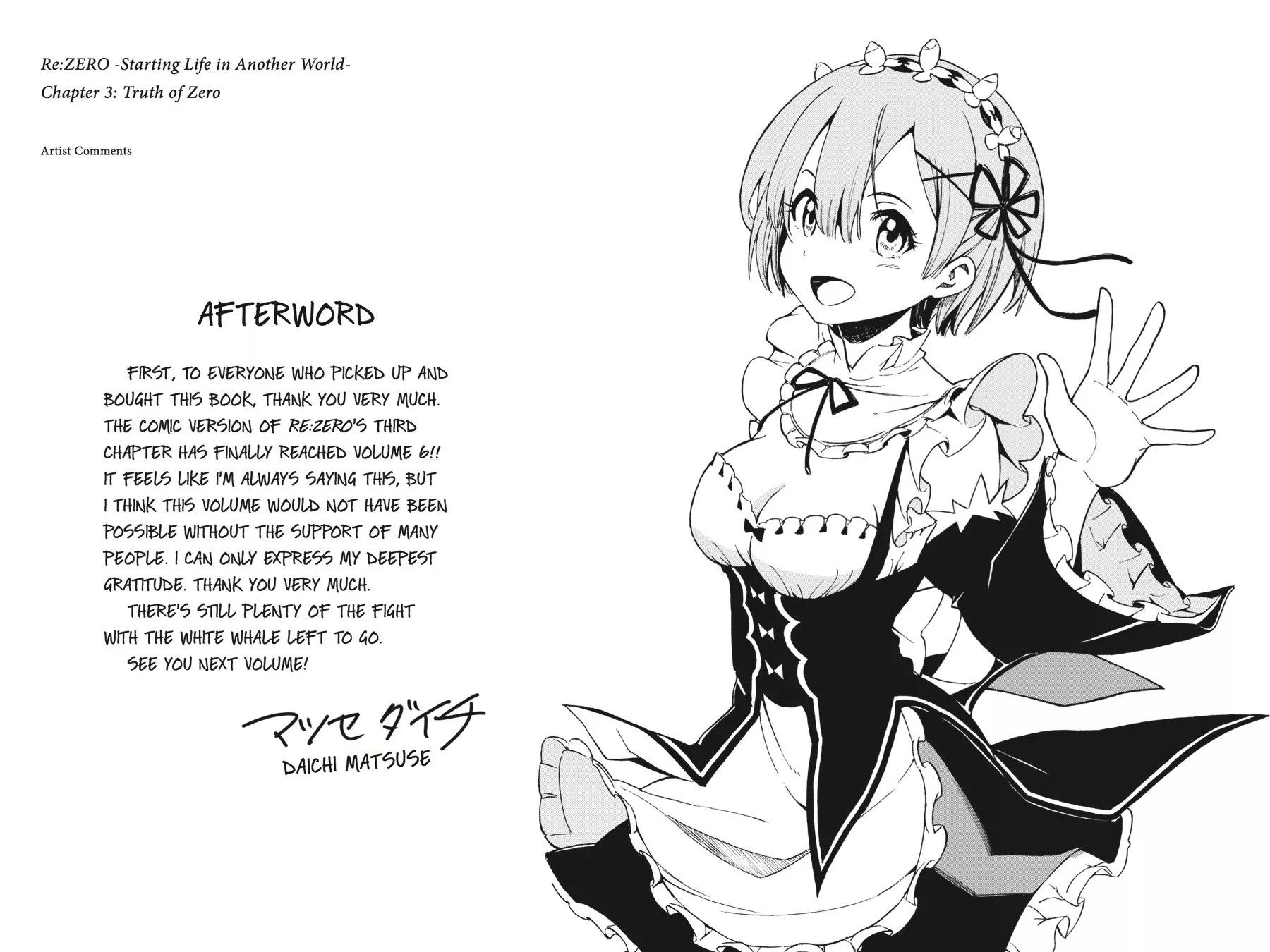 Read Re_ZERO -Starting Life in Another World (EN) Manga Online