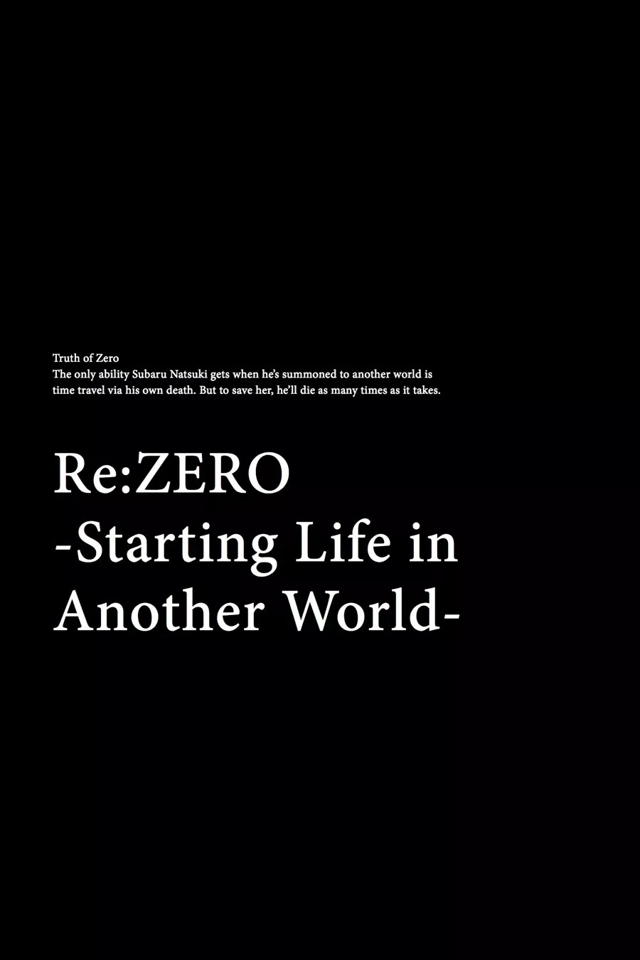 Read Re_ZERO -Starting Life in Another World (EN) Manga Online