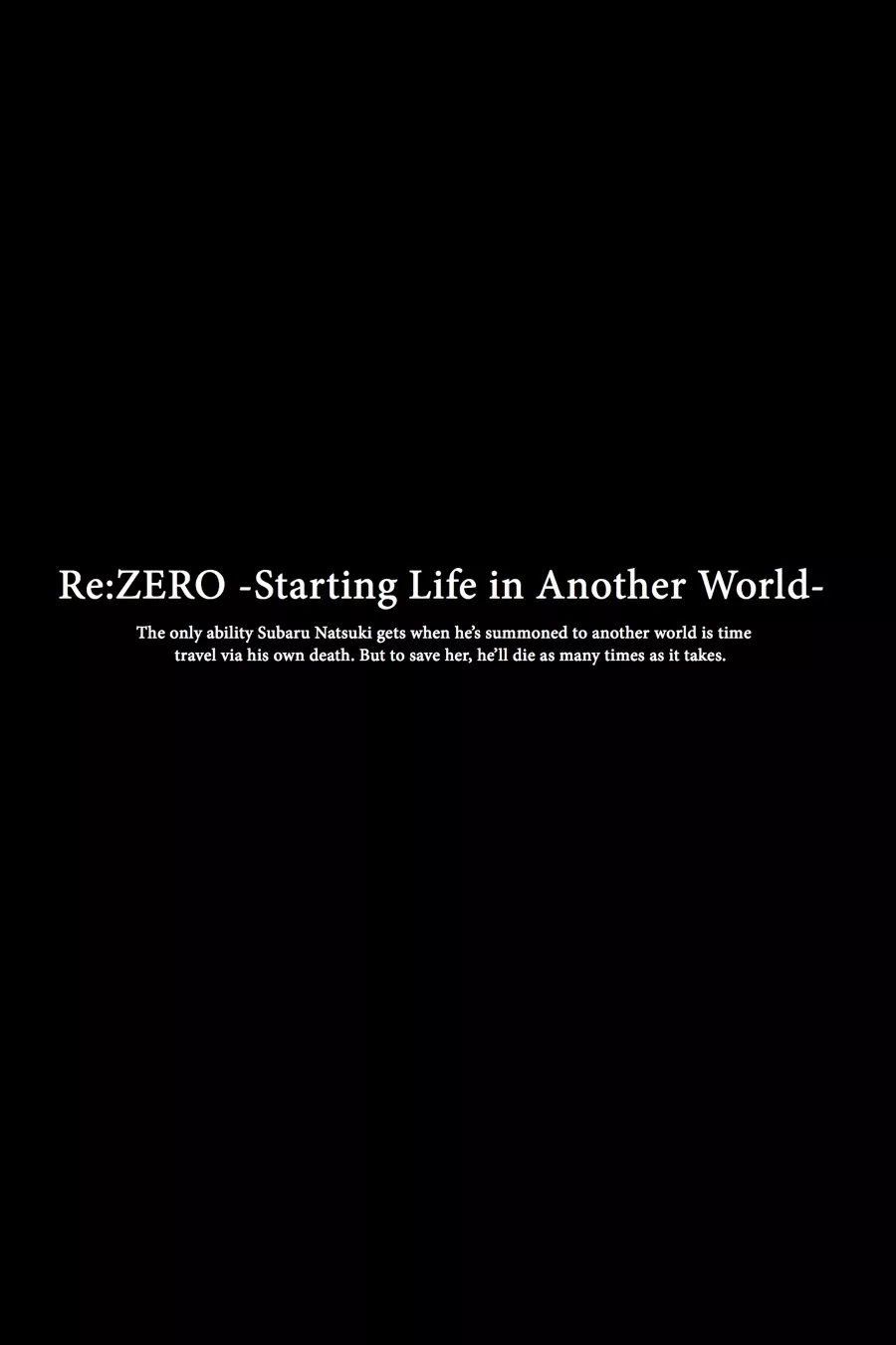 Read Re_ZERO -Starting Life in Another World (EN) Manga Online