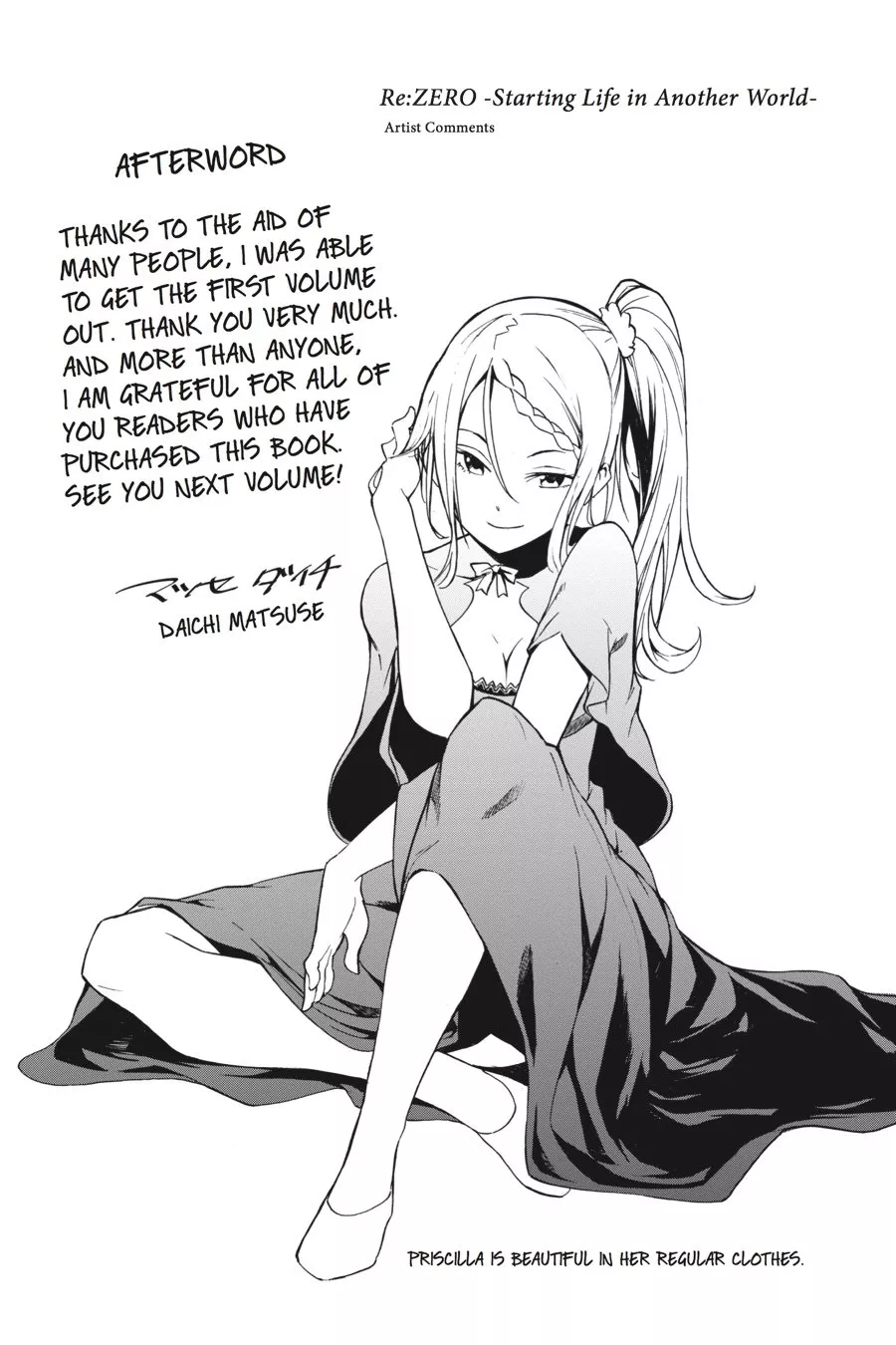 Read Re_ZERO -Starting Life in Another World (EN) Manga Online