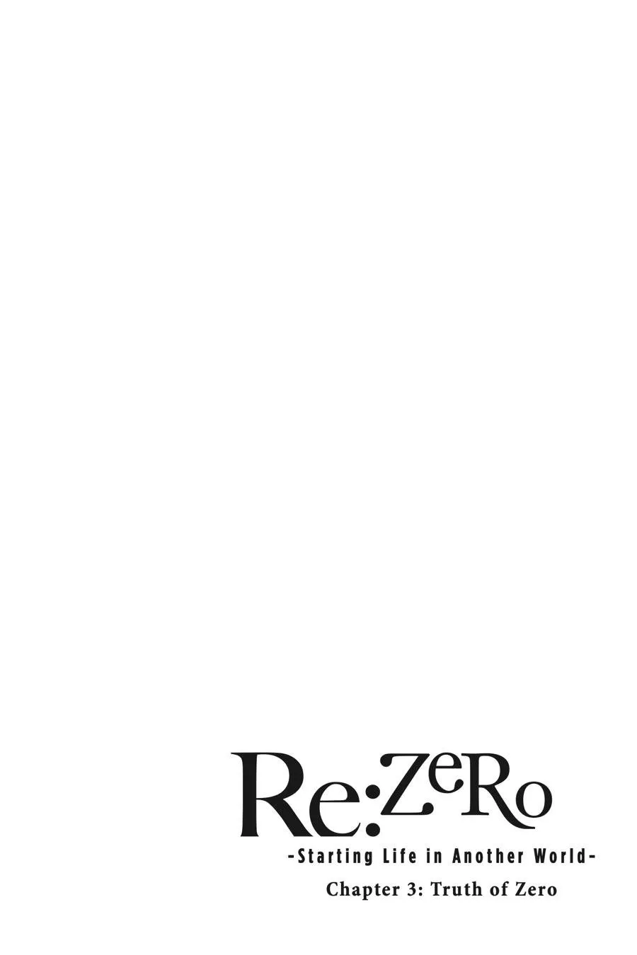 Read Re_ZERO -Starting Life in Another World (EN) Manga Online