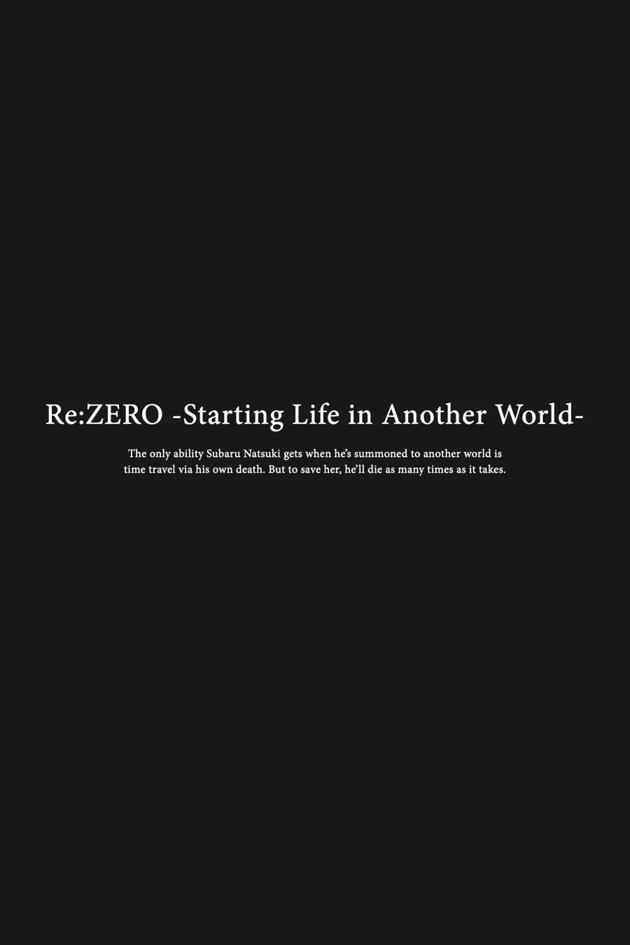 Read Re_ZERO -Starting Life in Another World (EN) Manga Online