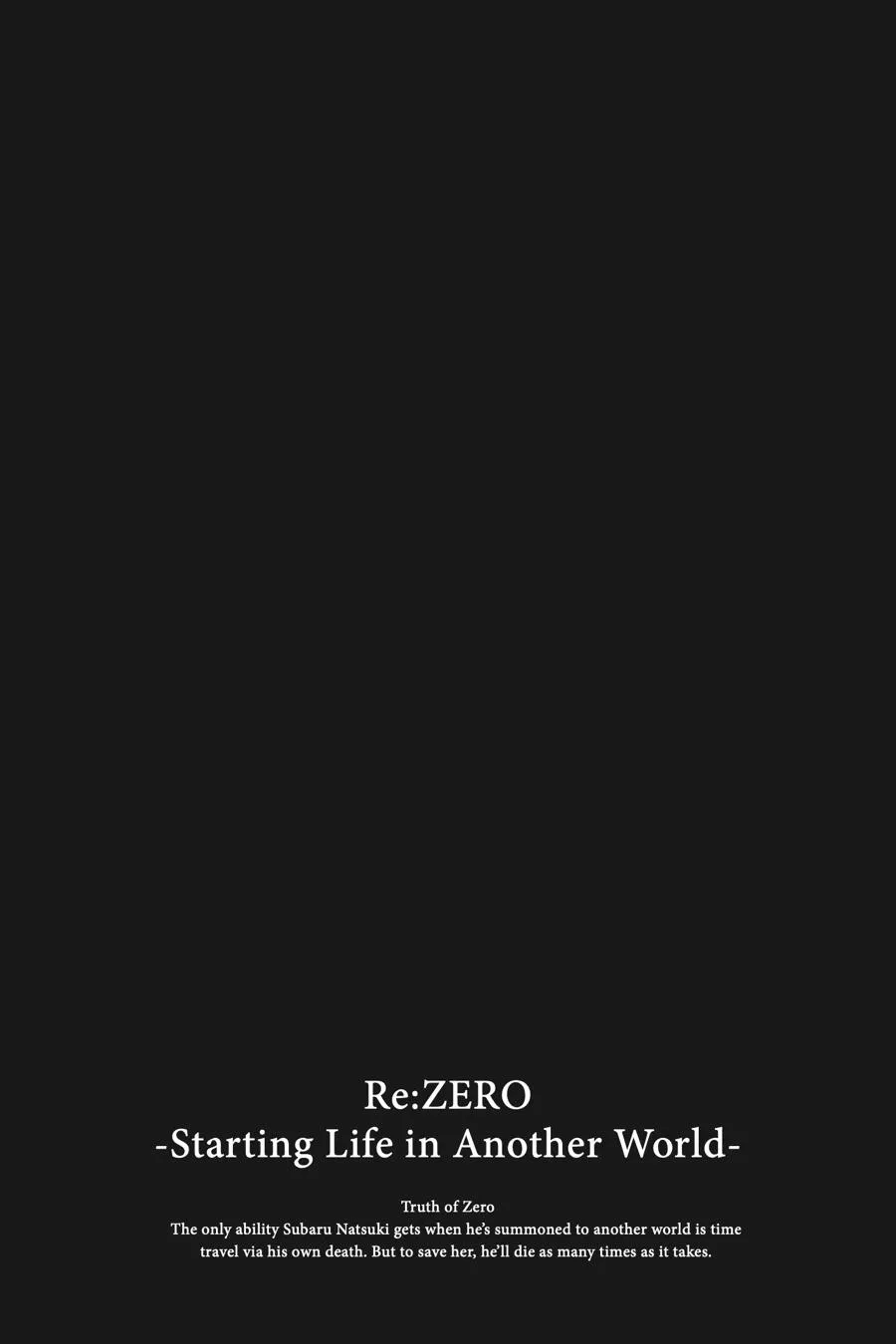 Read Re_ZERO -Starting Life in Another World (EN) Manga Online
