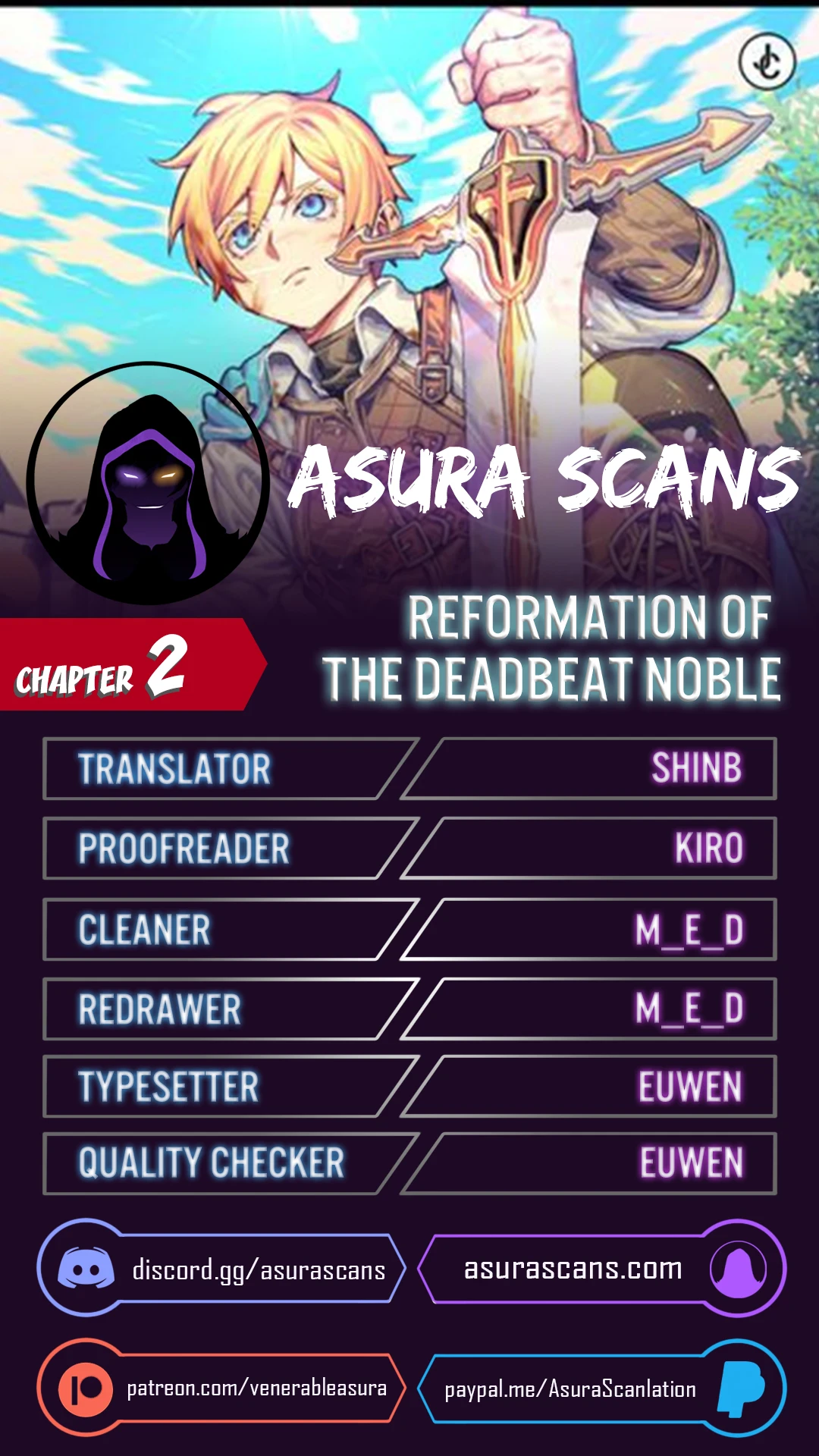 Read Reformation of the Deadbeat Noble Manga Online
