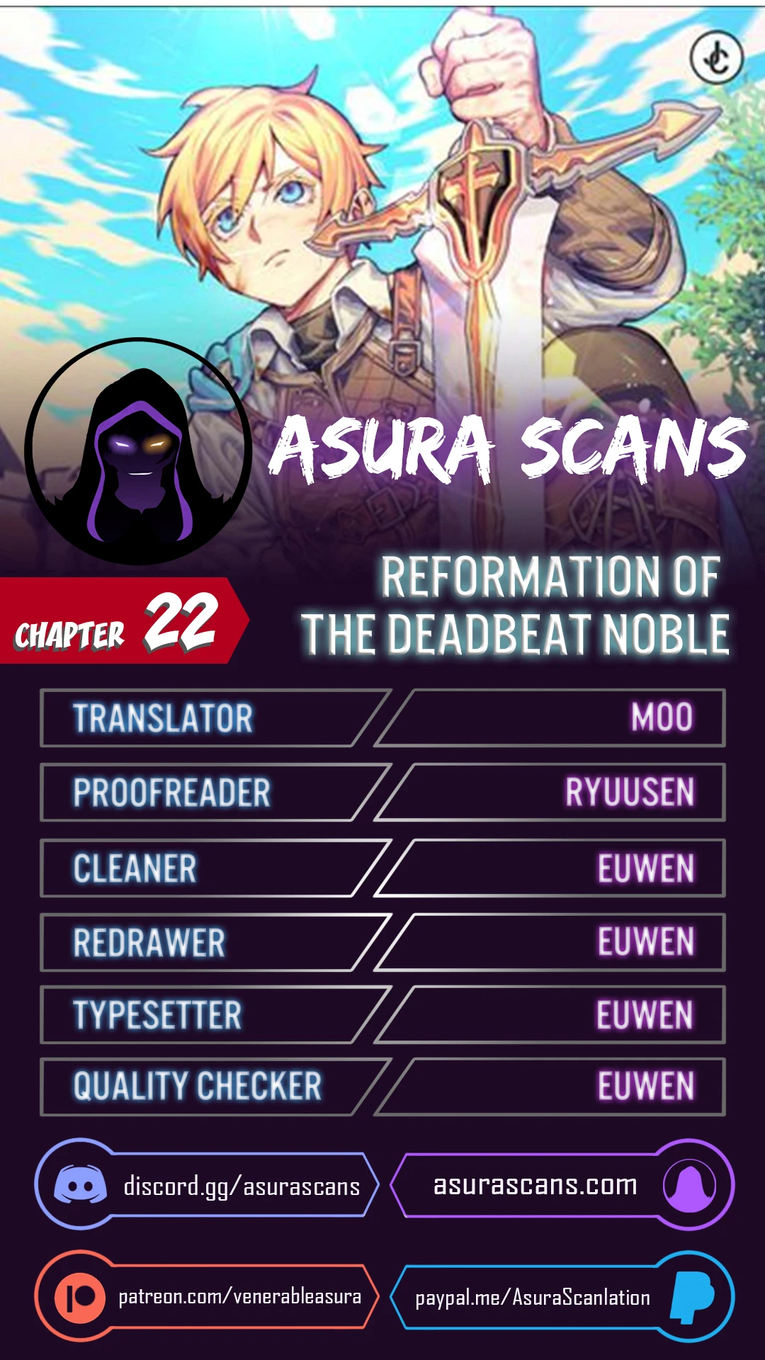Read Reformation of the Deadbeat Noble Manga Online