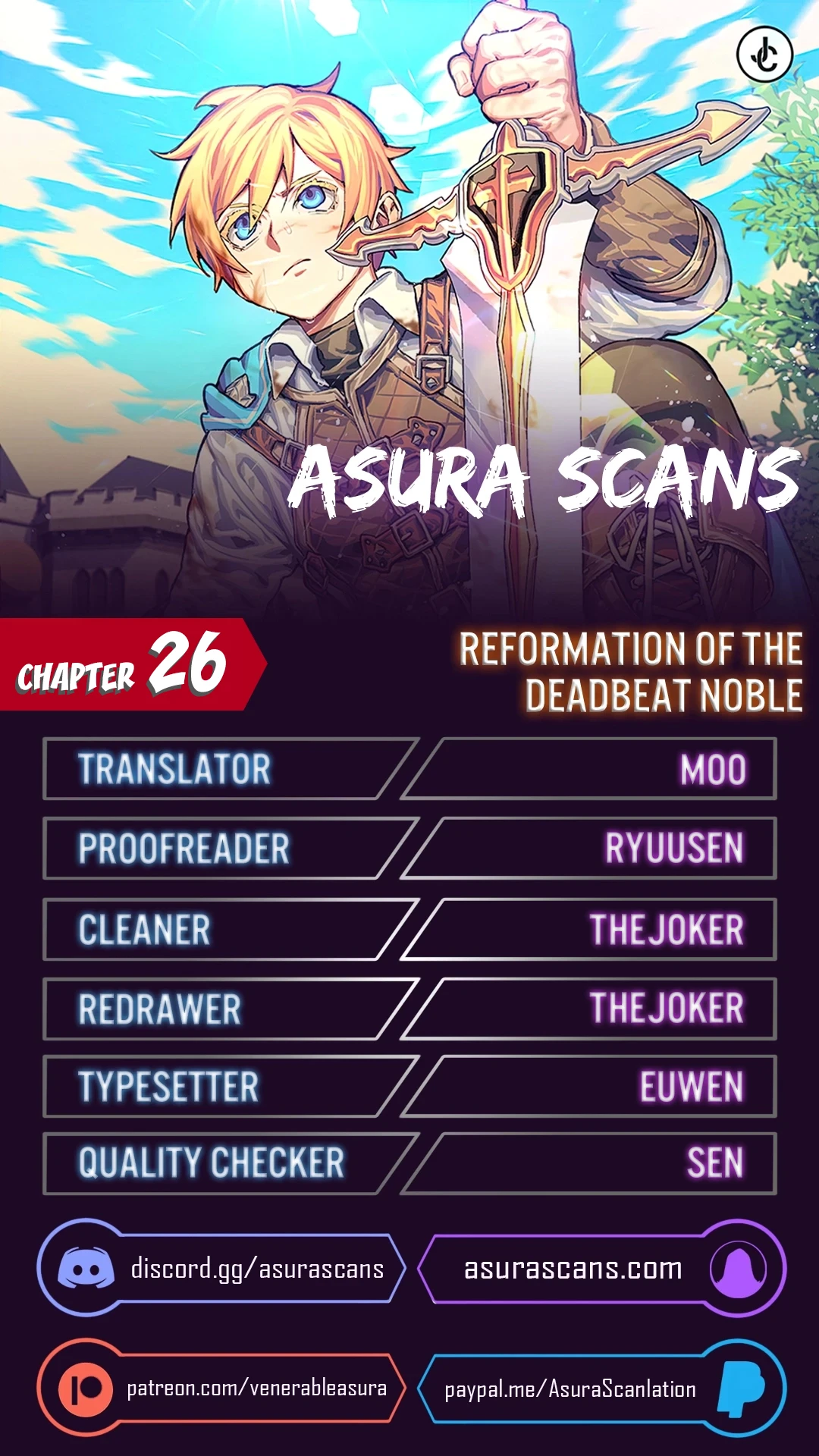Read Reformation of the Deadbeat Noble Manga Online