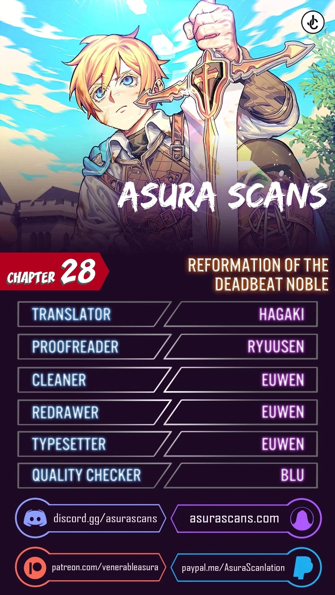 Read Reformation of the Deadbeat Noble Manga Online