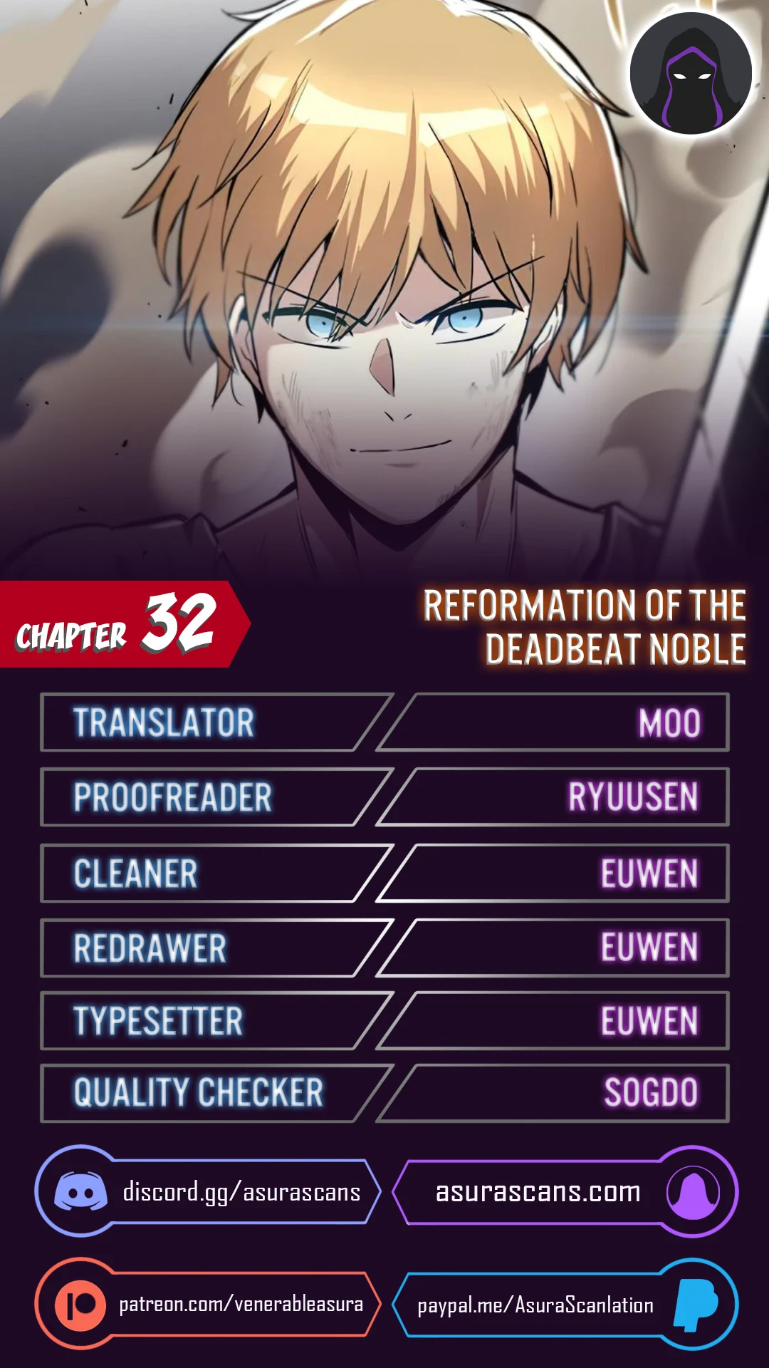 Read Reformation of the Deadbeat Noble Manga Online