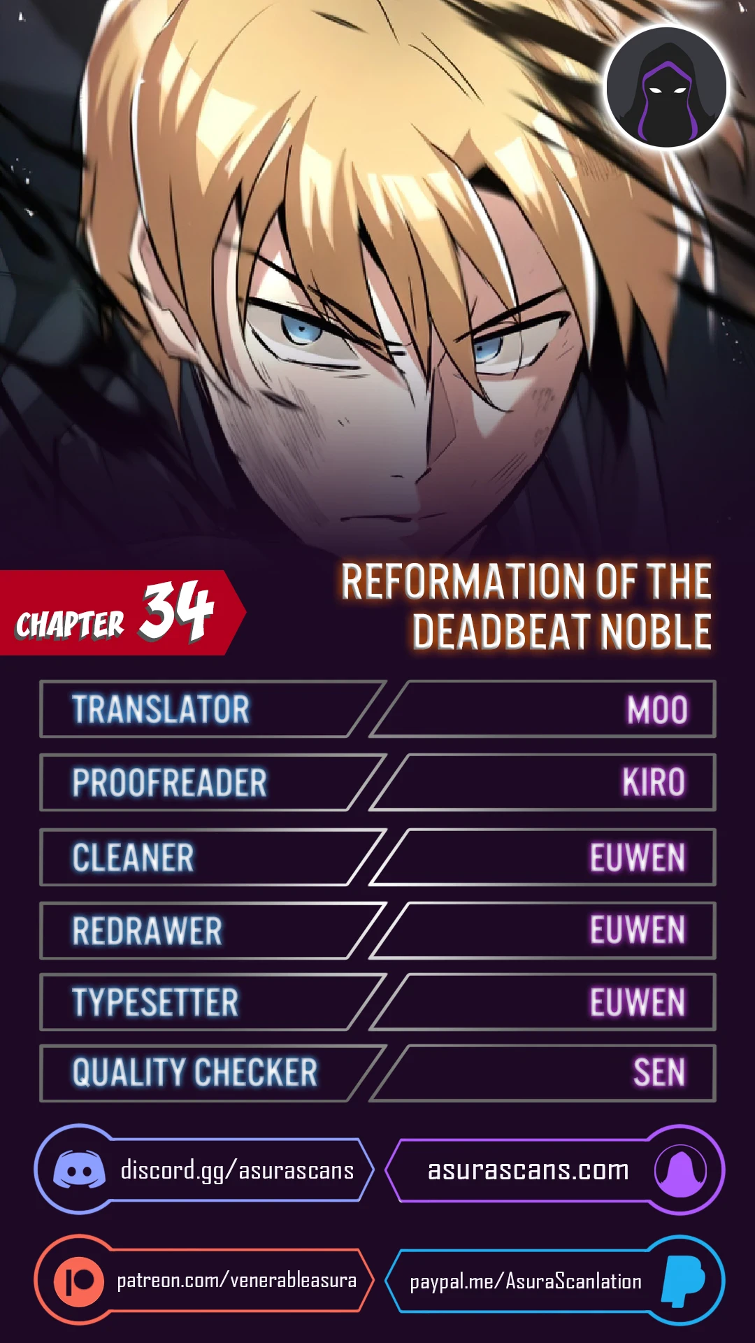 Read Reformation of the Deadbeat Noble Manga Online