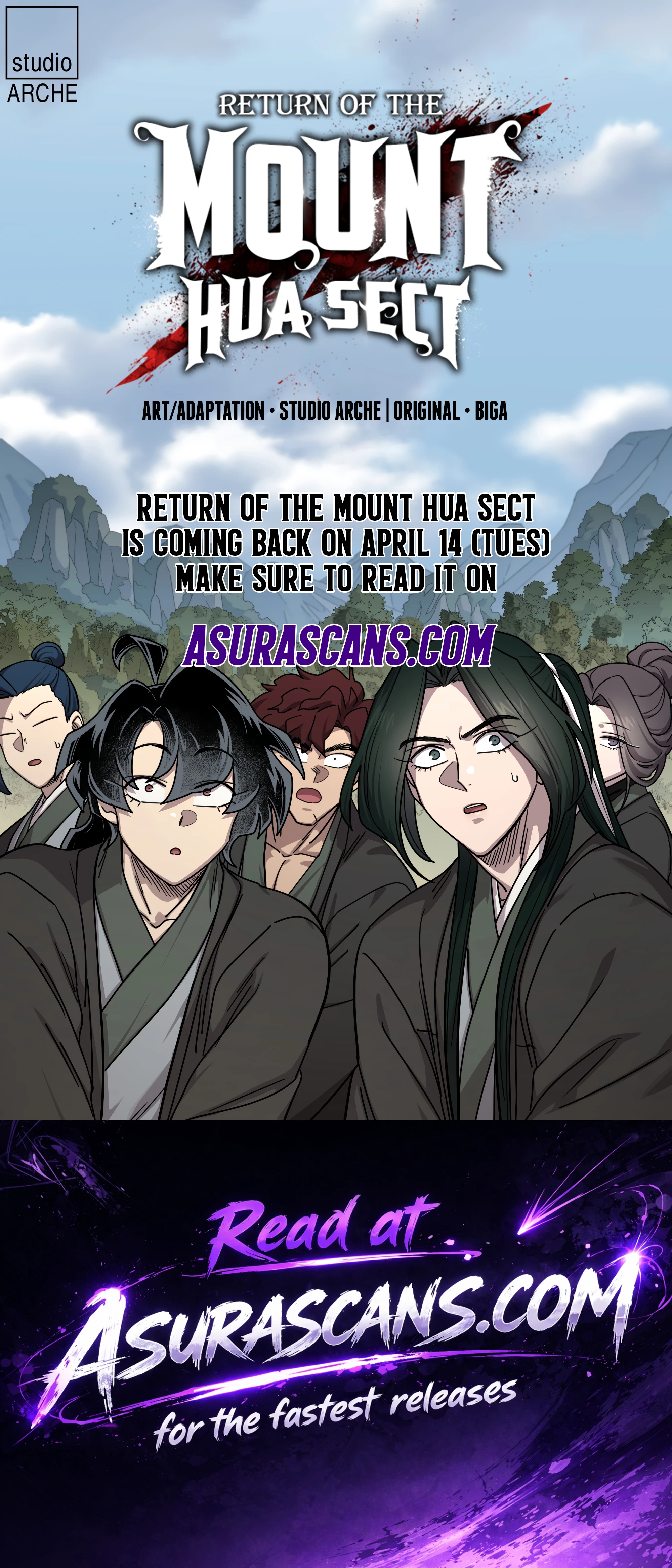 Read Return of the Mount Hua Sect Manga Online
