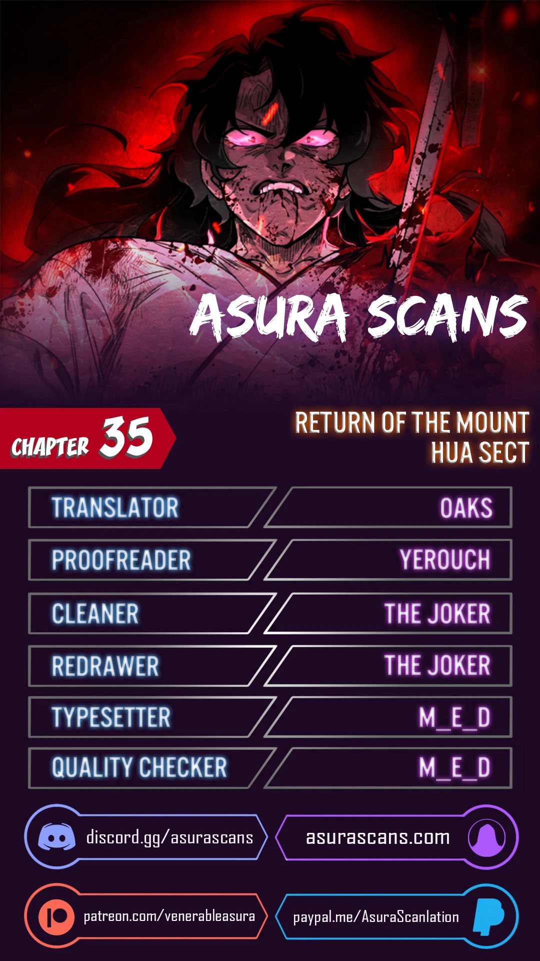 Read Return of the Mount Hua Sect Manga Online