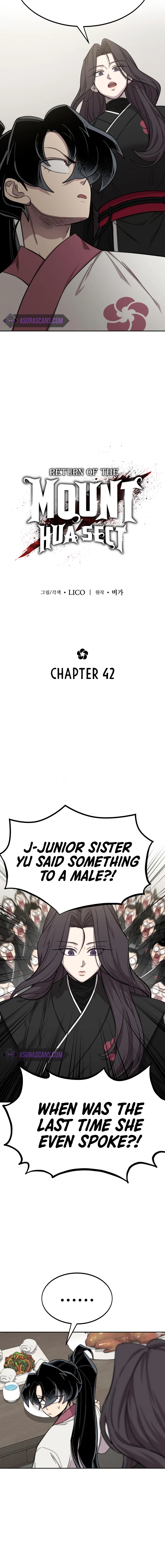 Read Return of the Mount Hua Sect Manga Online