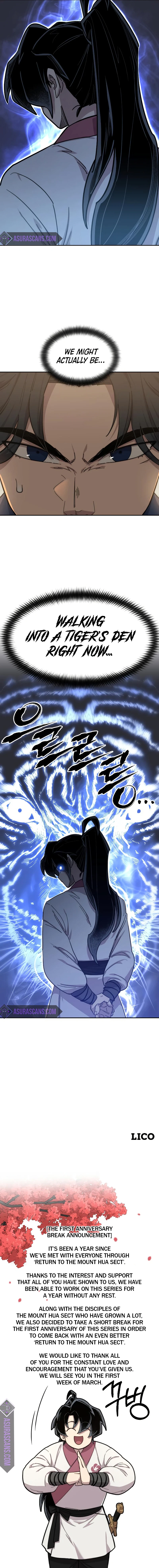 Read Return of the Mount Hua Sect Manga Online