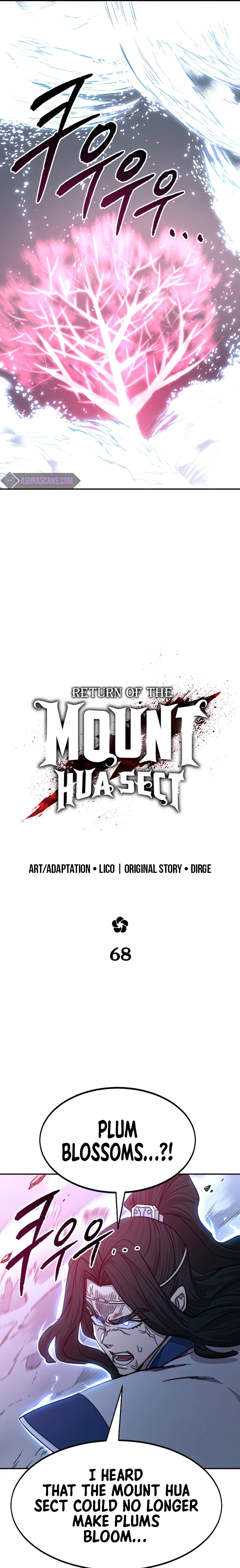 Read Return of the Mount Hua Sect Manga Online