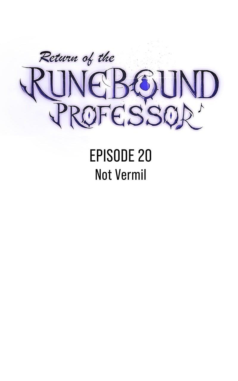 Read Return of the Runebound Professor Manga Online