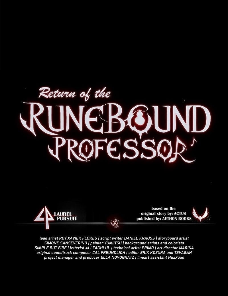 Read Return of the Runebound Professor Manga Online
