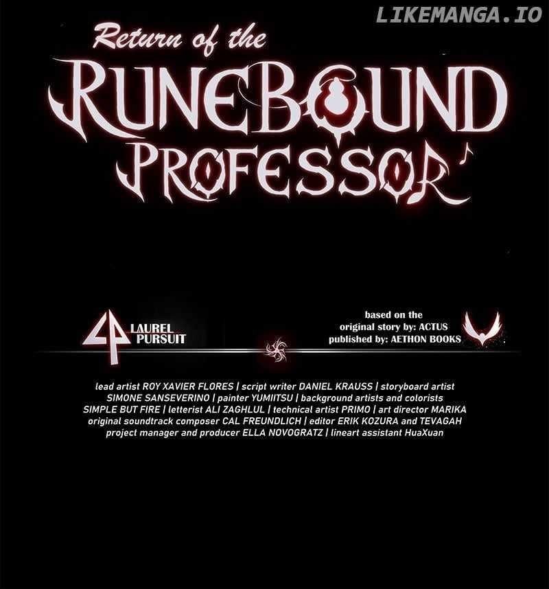 Read Return of the Runebound Professor Manga Online