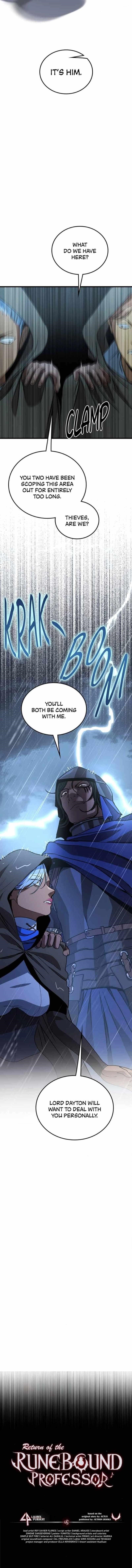 Read Return of the Runebound Professor Manga Online