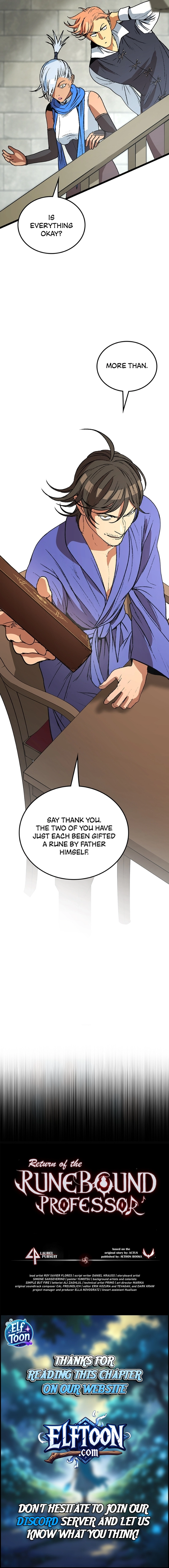 Read Return of the Runebound Professor Manga Online