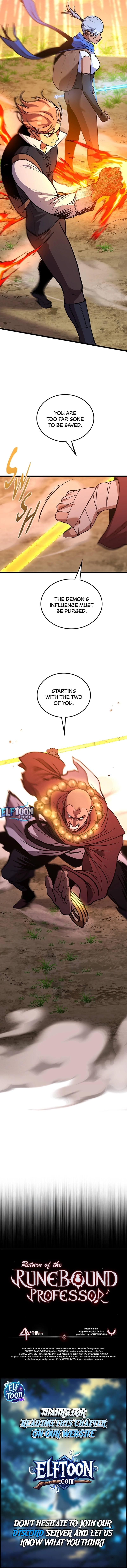 Read Return of the Runebound Professor Manga Online