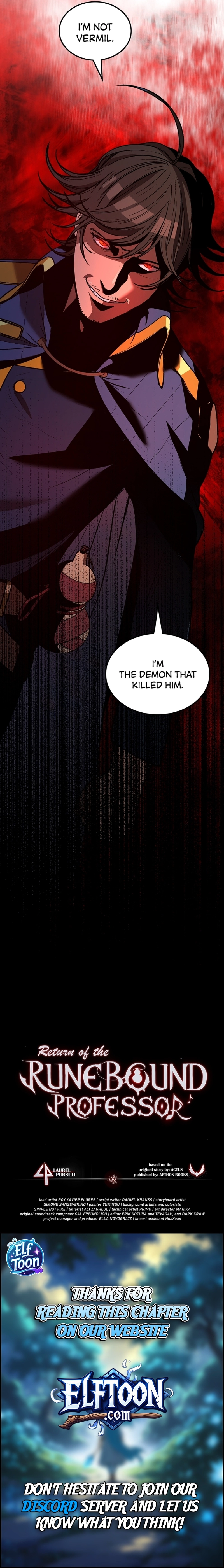 Read Return of the Runebound Professor Manga Online
