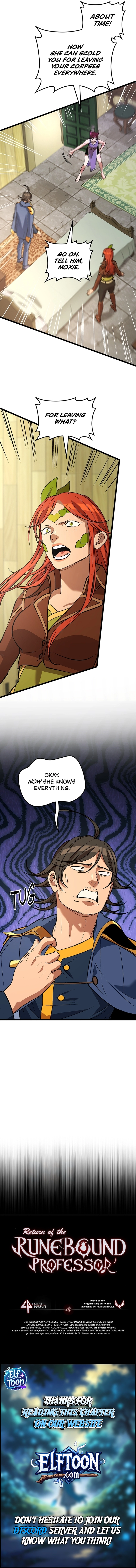 Read Return of the Runebound Professor Manga Online
