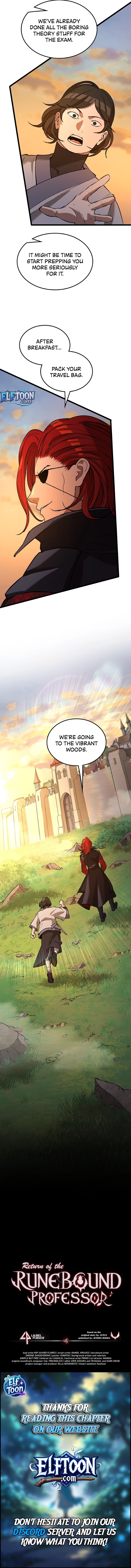 Read Return of the Runebound Professor Manga Online