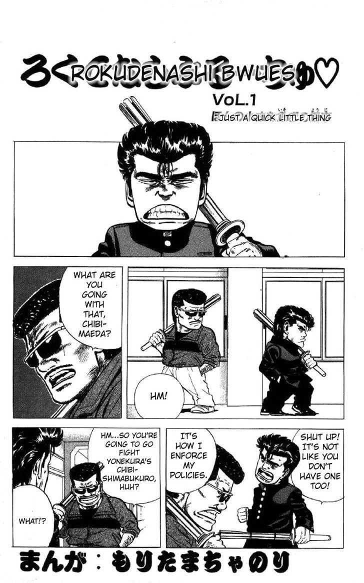 Read Rokudenashi Blues Manga Online