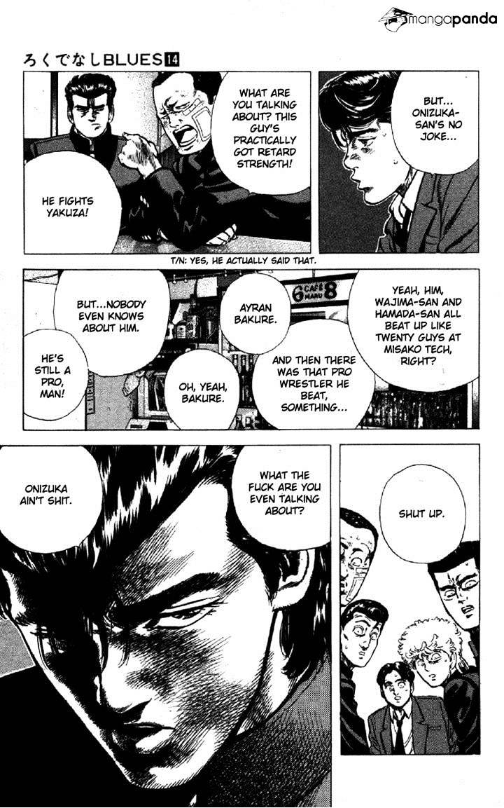 Read Rokudenashi Blues Manga Online
