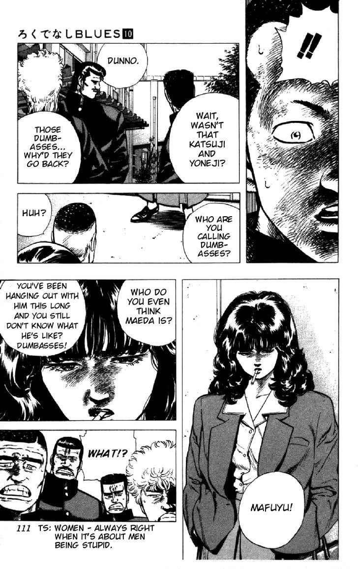 Read Rokudenashi Blues Manga Online