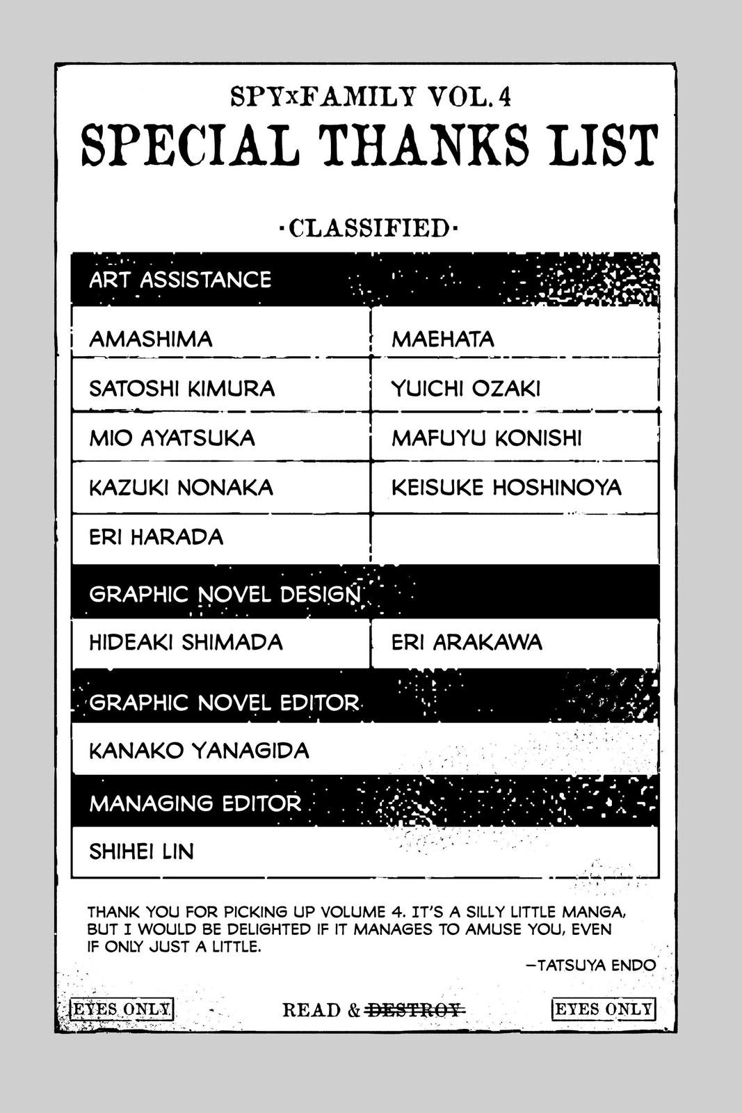 Read SPY x FAMILY (EN) Manga Online
