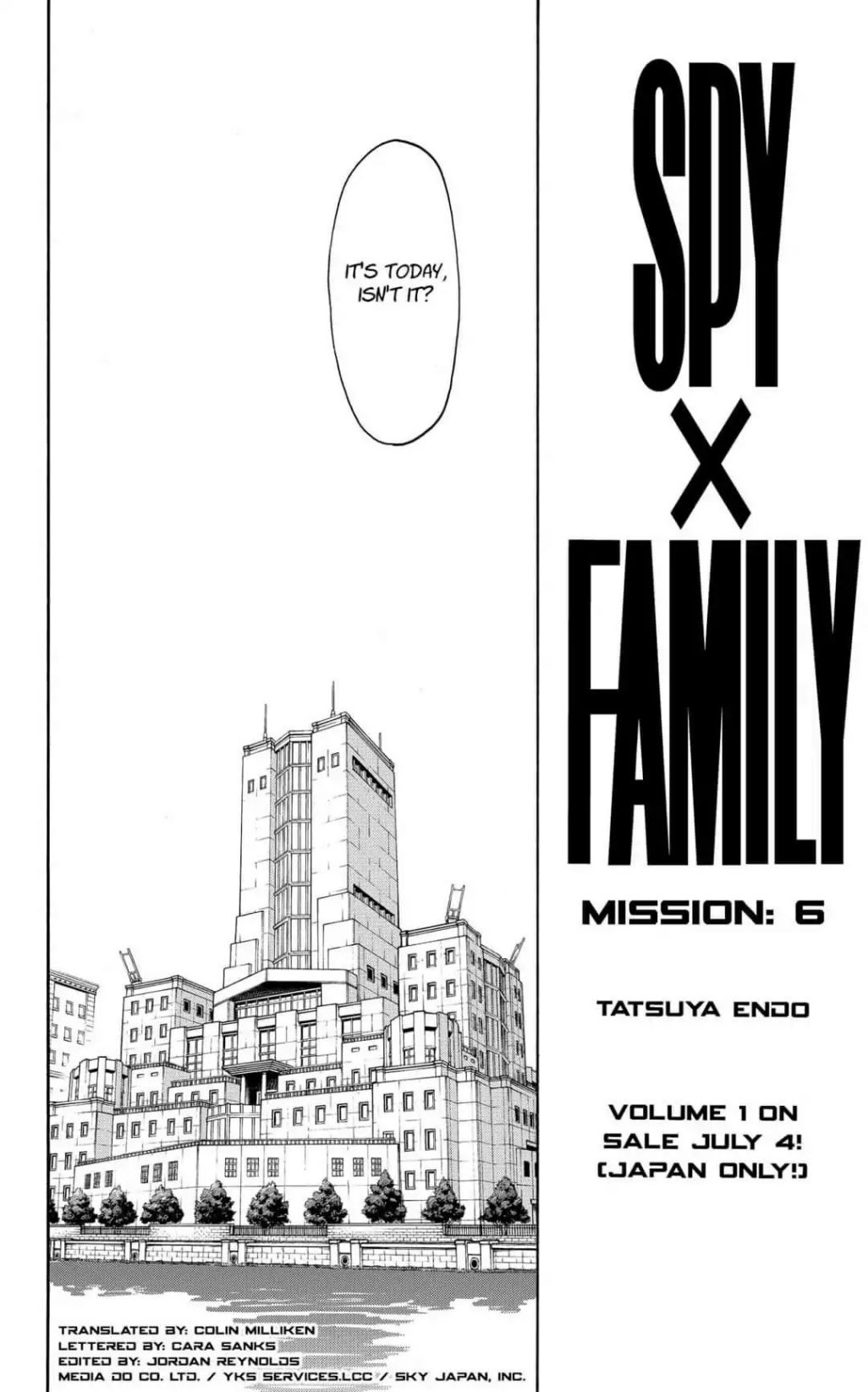 Read SPY x FAMILY (EN) Manga Online