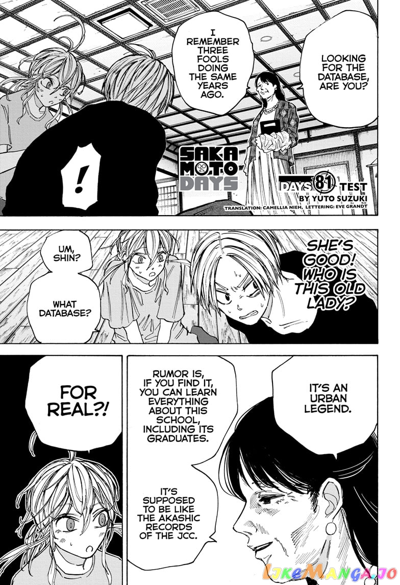 Read Sakamoto Days (EN) Manga Online