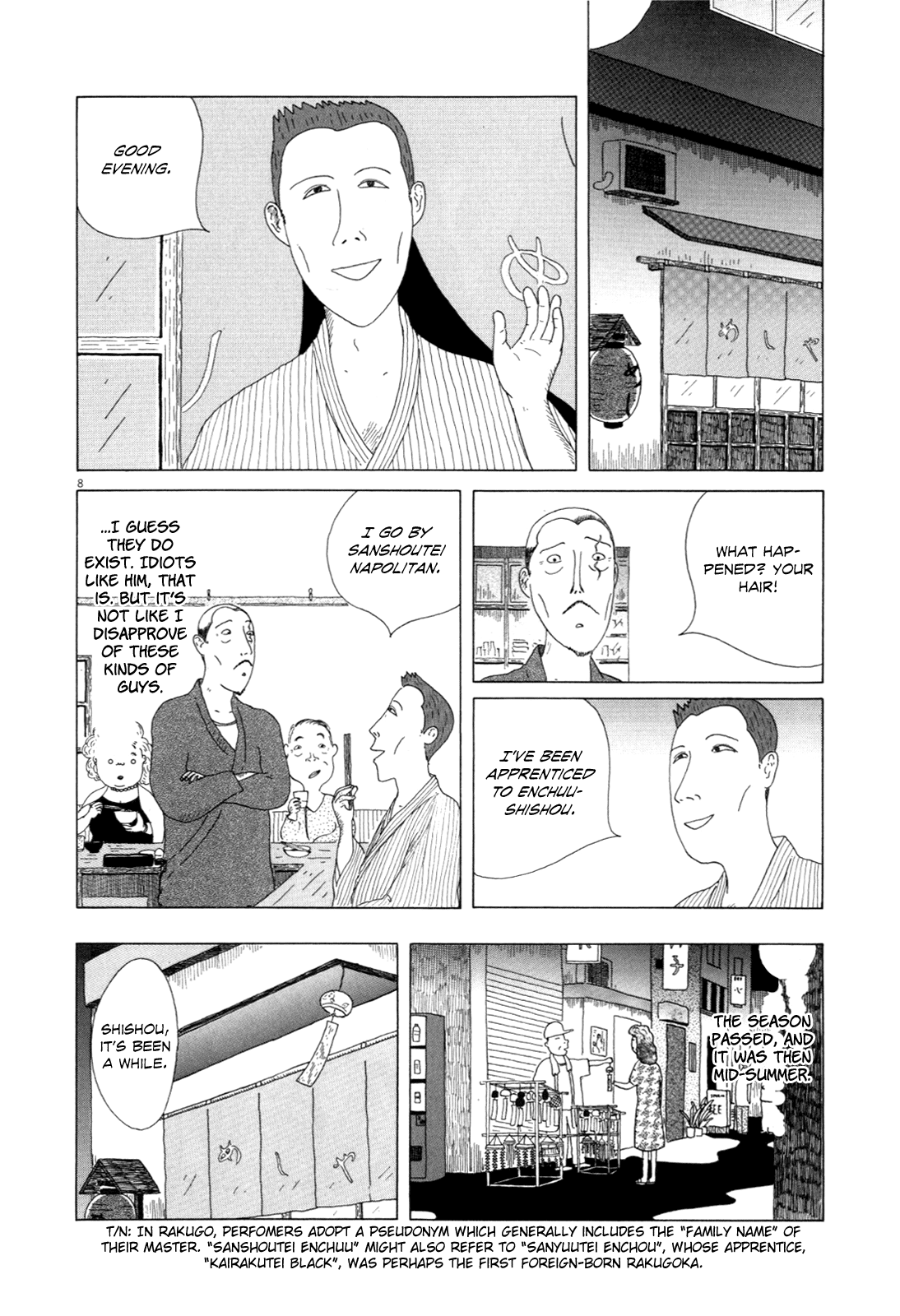 Read Shinya Shokudou Manga Online